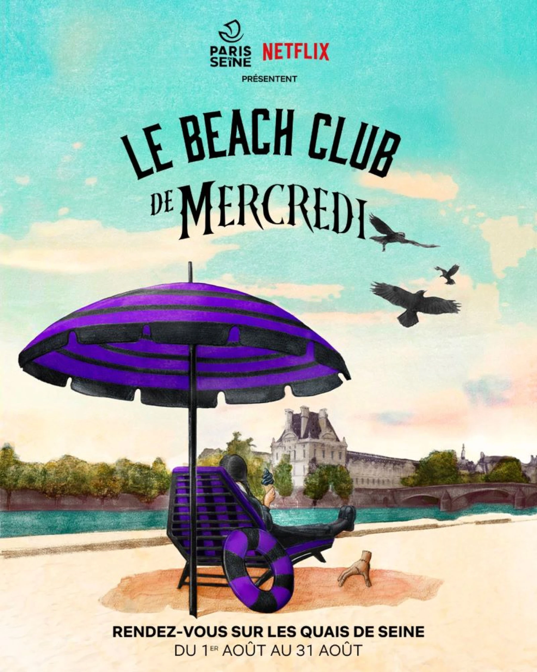 image de l'évènement Netflix Le Beach Club de Mercredi
