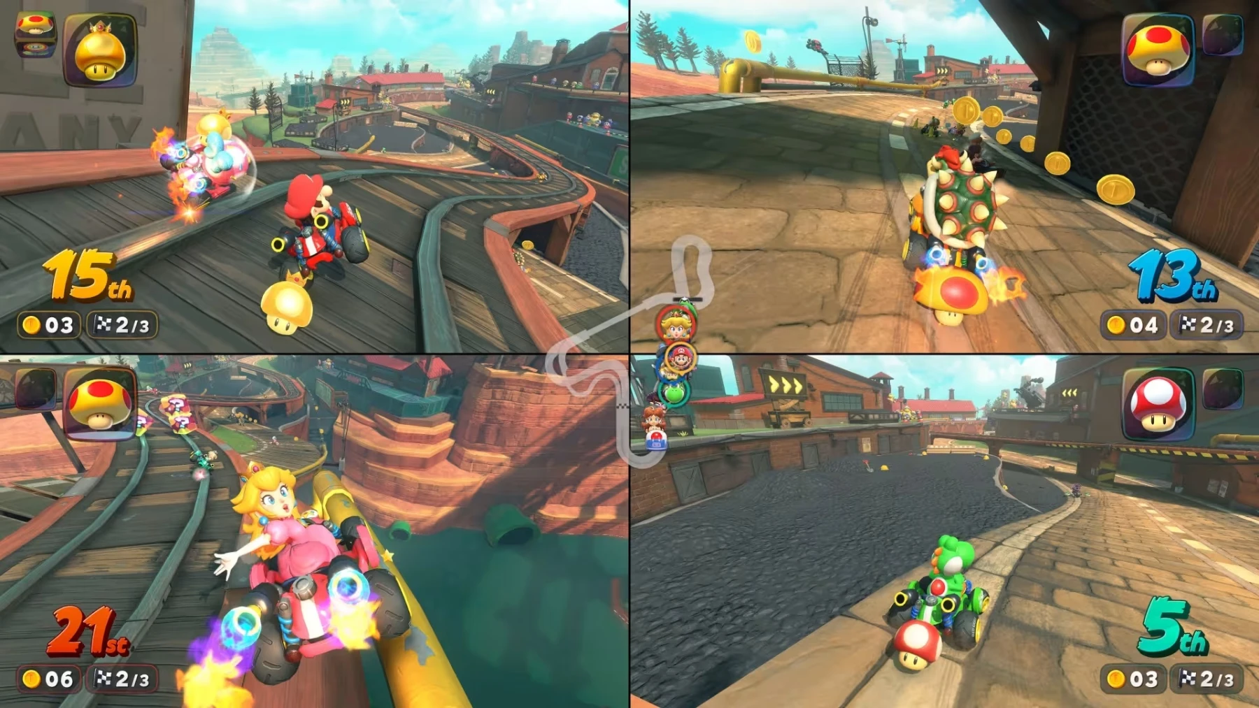 Mario Kart World image du jeu Mario Kart World