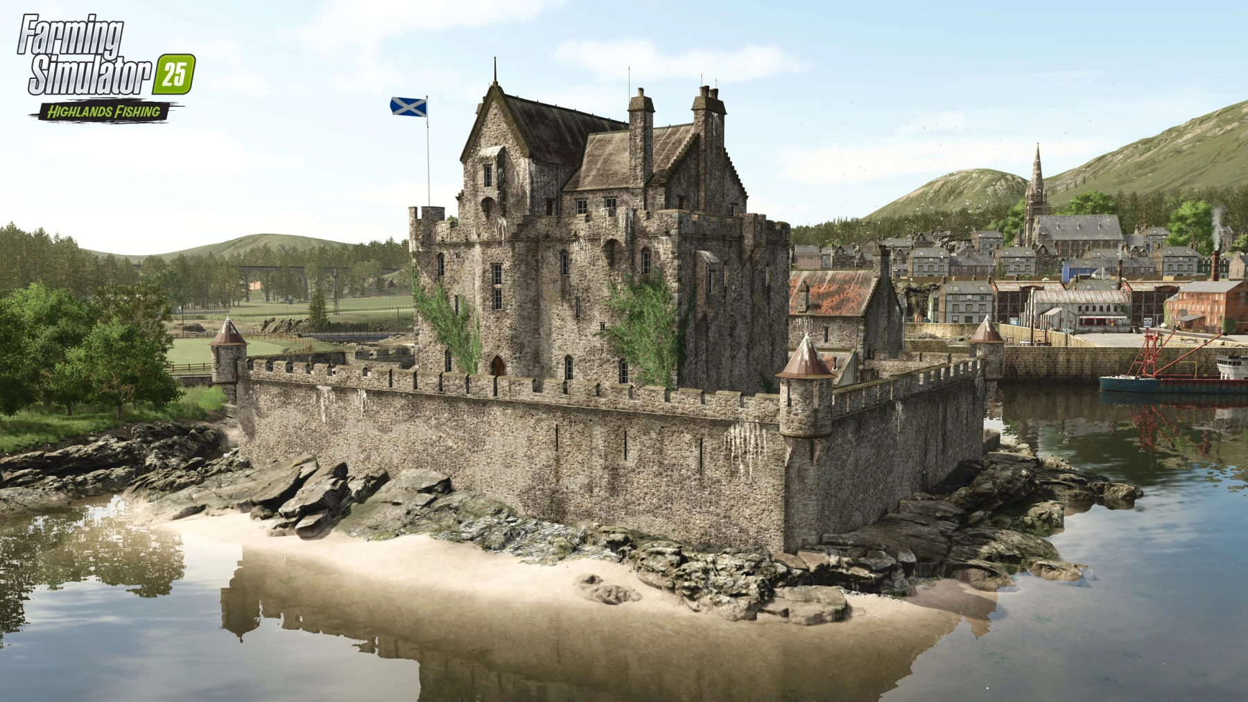 Highlands Fishing extension FS25