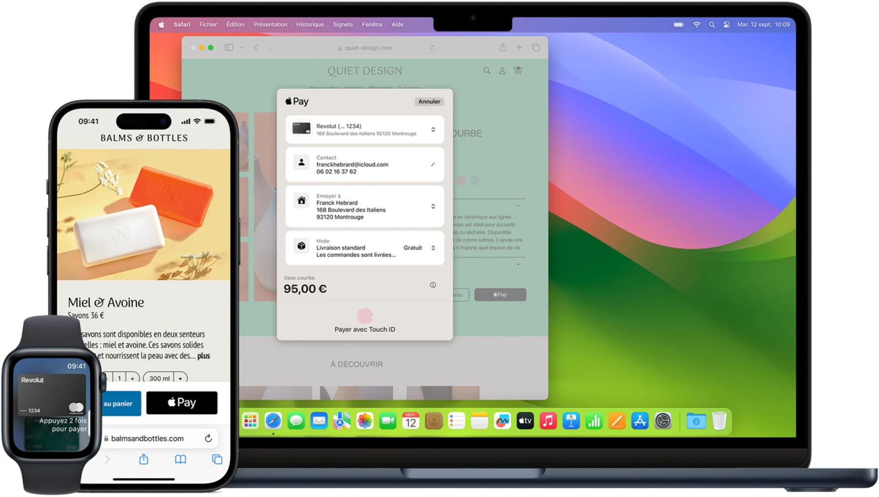 Le paiement façon Apple. Le paiement façon Apple.