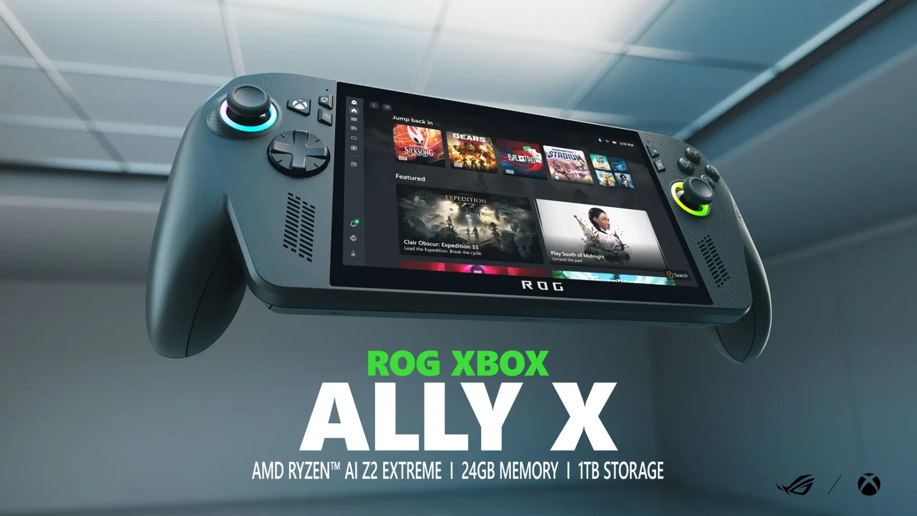 La Xbox ROG Ally X Image de la Xbox ROG Ally X