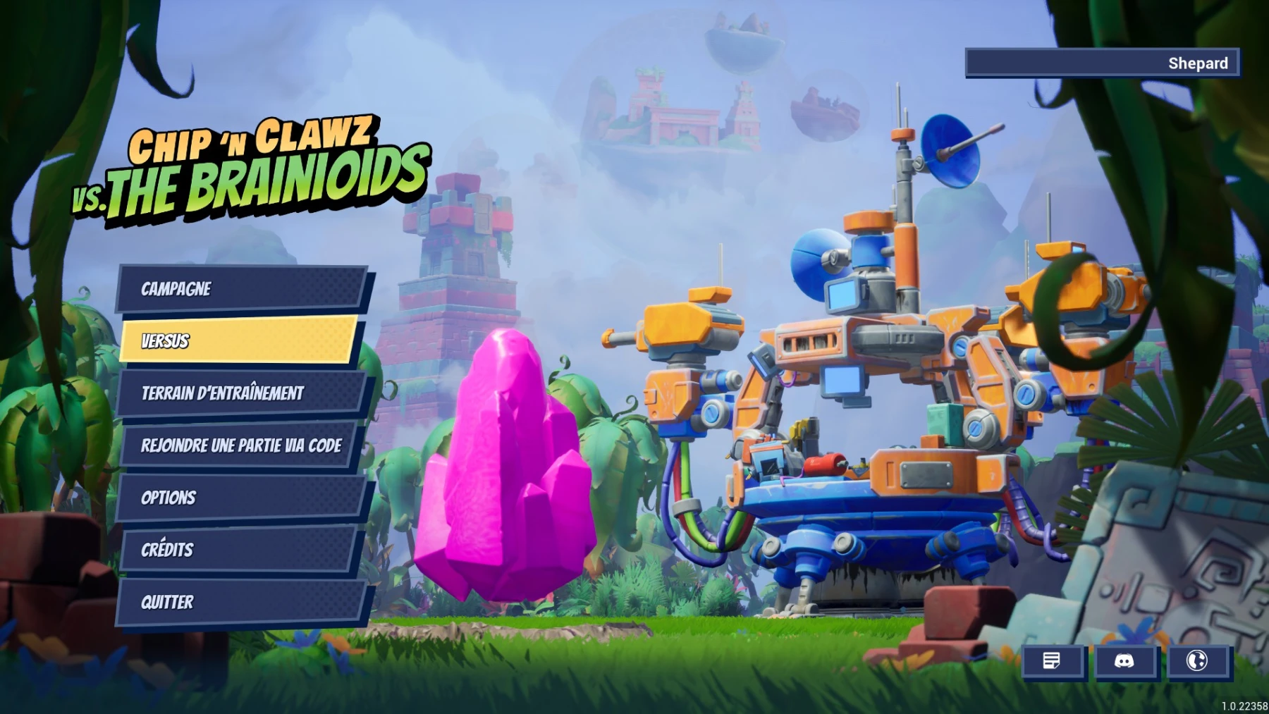 Chip 'N Clawz vs. the Brainioids