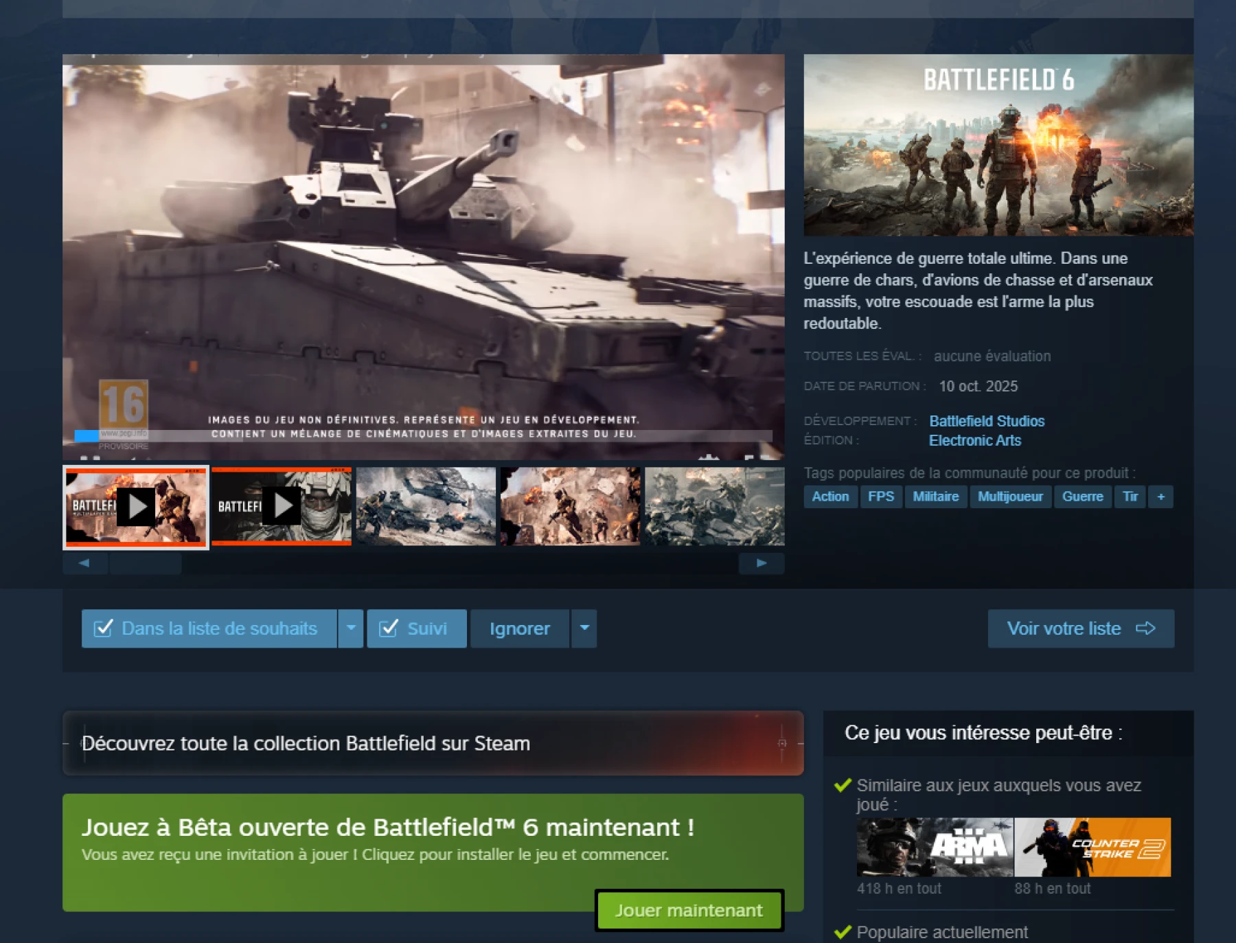STEAM BF6 STEAM BF6