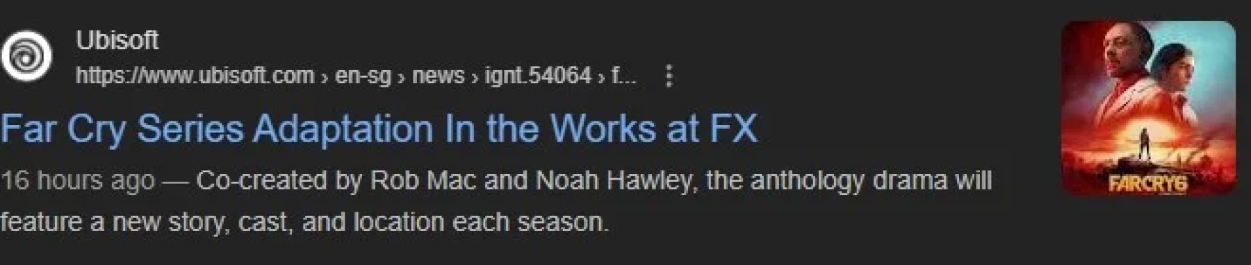 Far Cry Série Far Cry Série