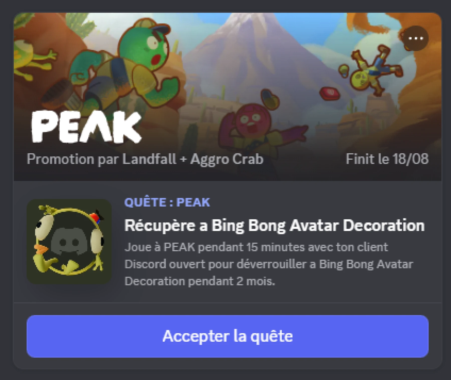 Discord X PEAK Discord X PEAK