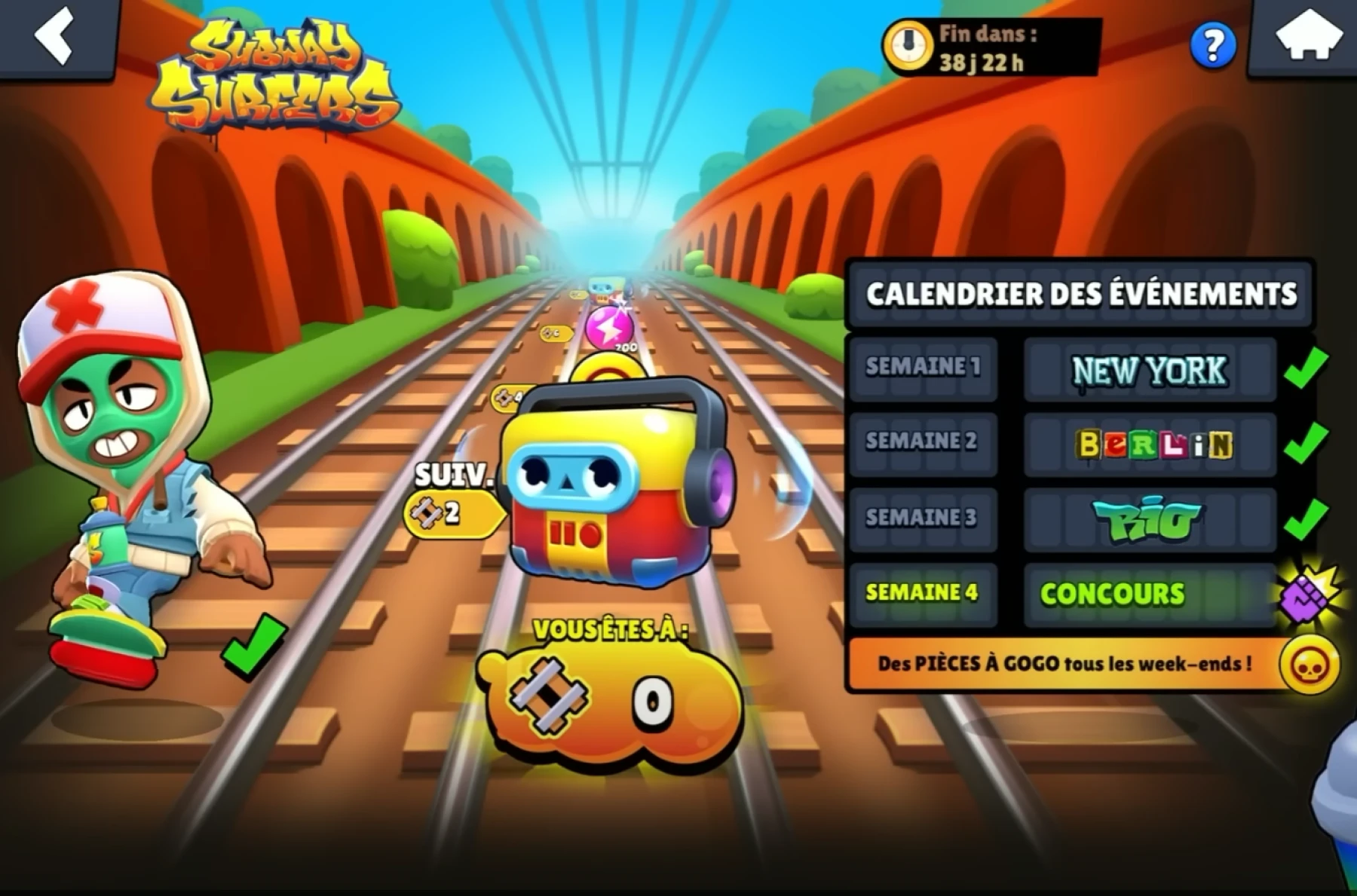 Brawl Stars x Subway Surfers