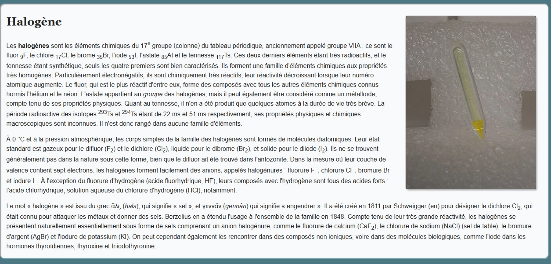 Halogène 