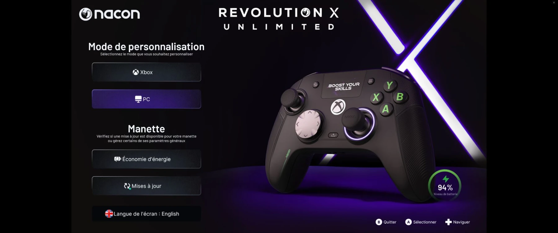 Nacon Revolution X Unlimited image de la manette Nacon Revolution X Unlimited