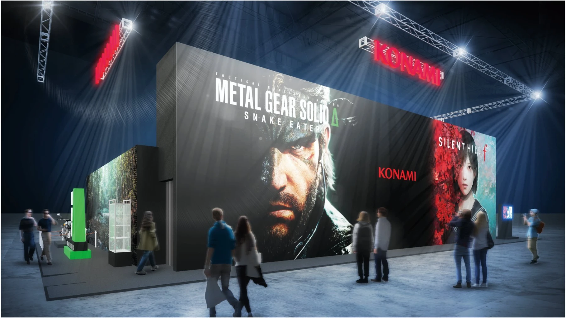 image stand Konami Gamescom 2025