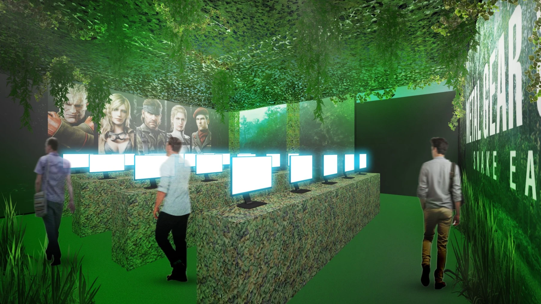 image stand Konami Gamescom 2025