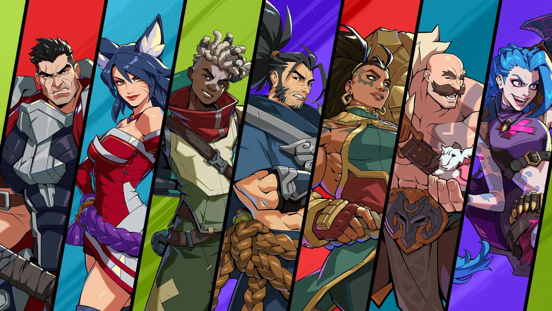 Champions de 2XKO Image des champions de 2XKO