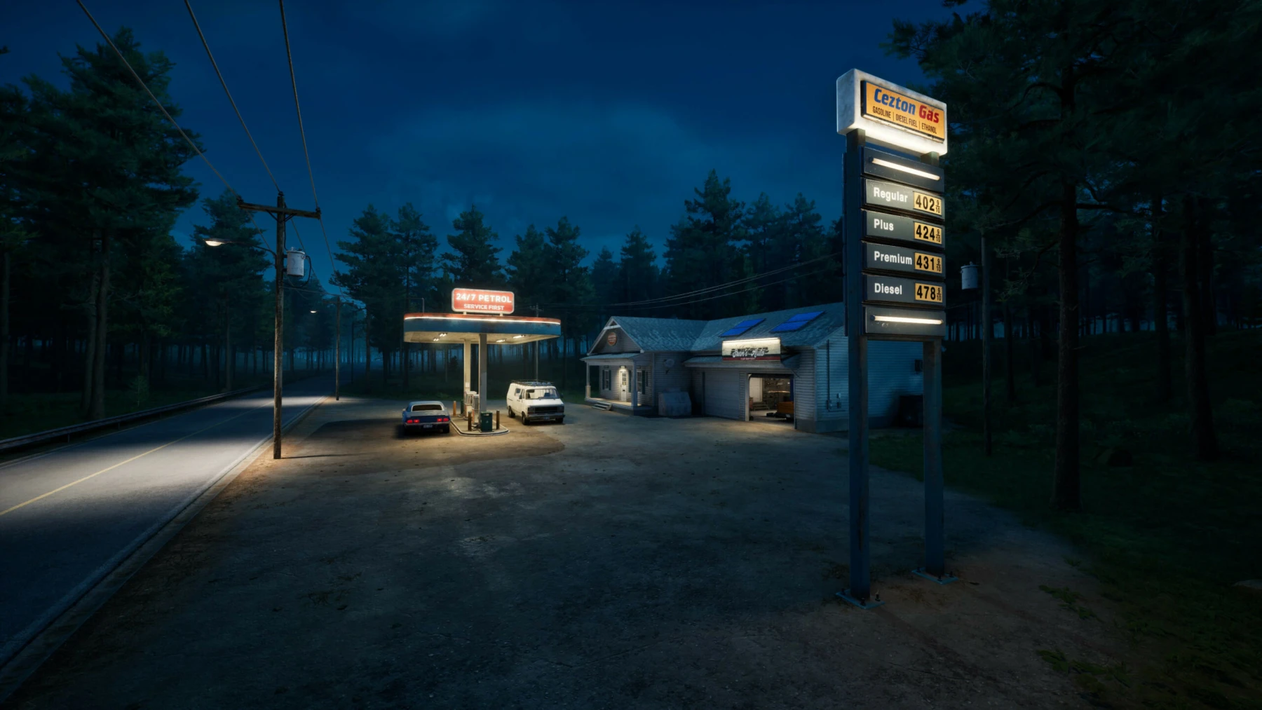 Before Exit: Gas Station - Station