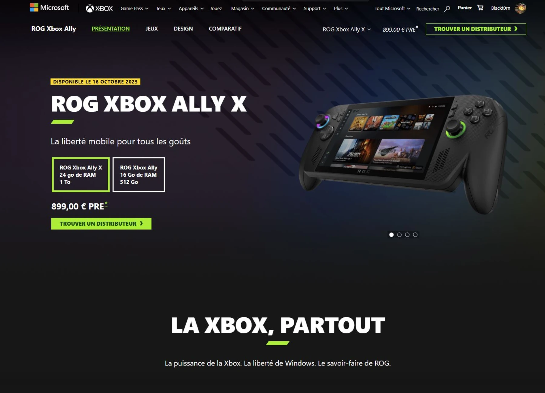 image de Rog Xbox Ally