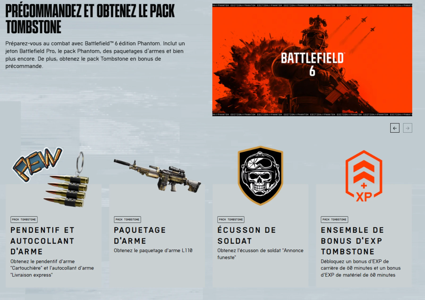 LE PACK TOMBSTONE LE PACK TOMBSTONE