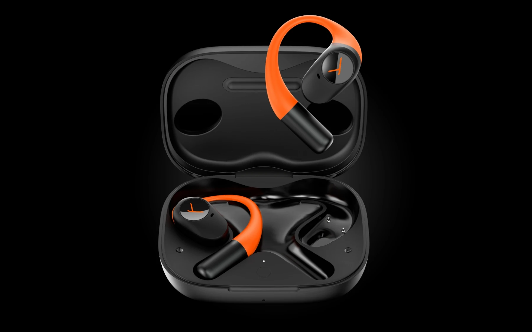 Image de l'Amiron 200 noir et orange