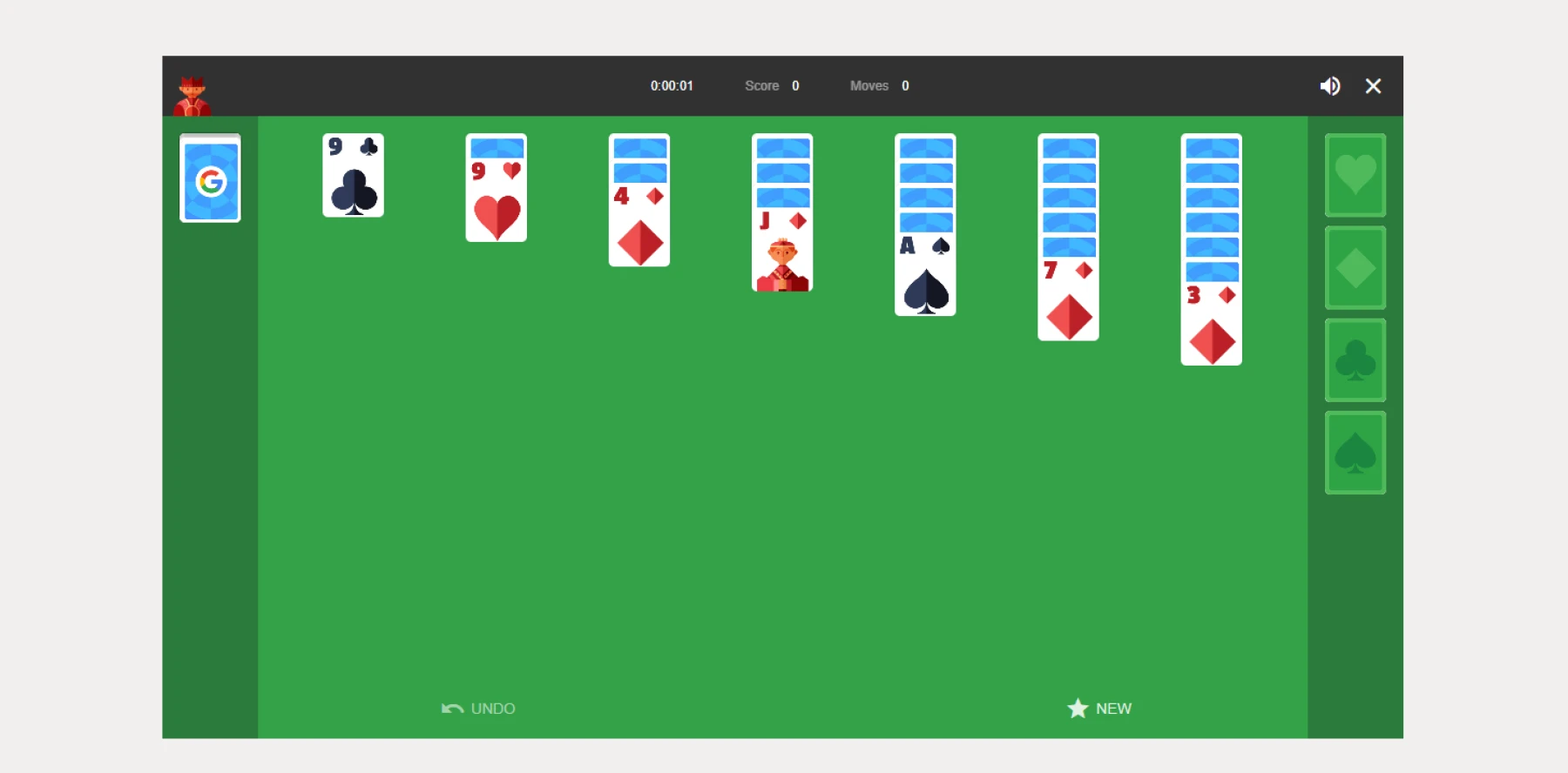 Google Solitaire