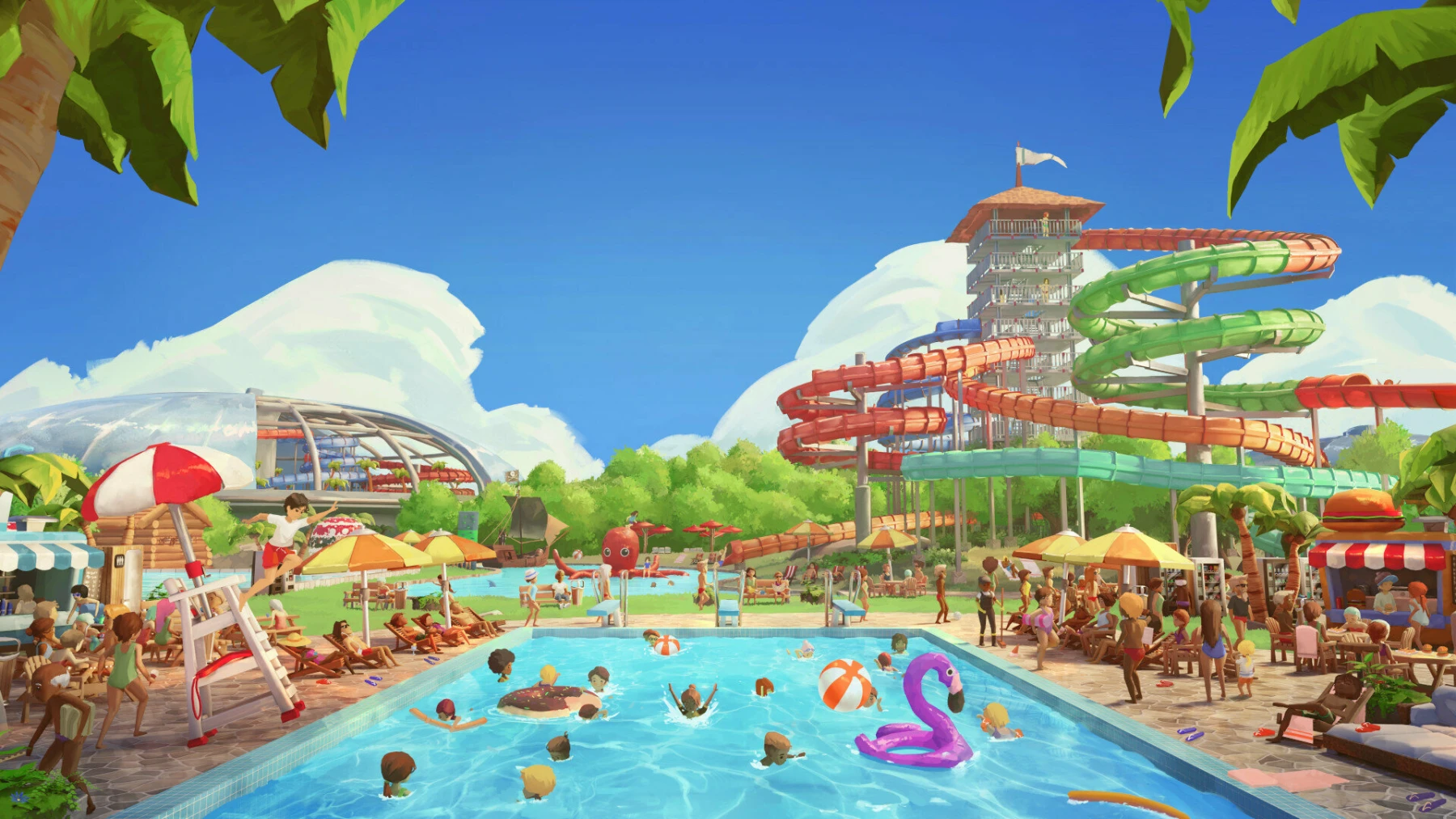 Waterpark Simulator - Concept Art