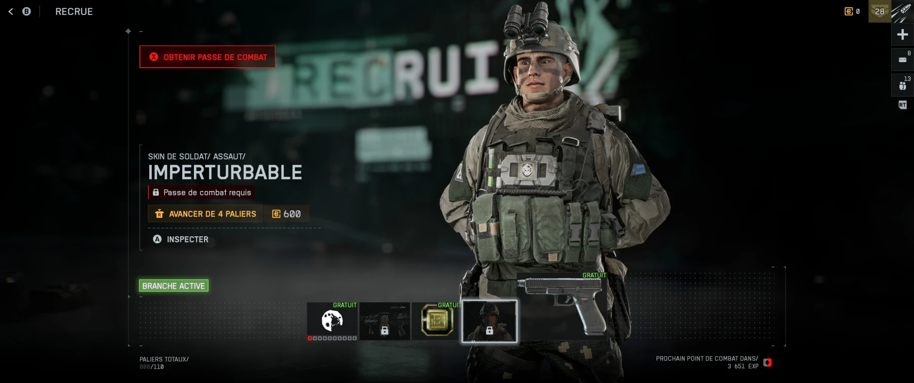 Branche RECRUIT BF6 Branche RECRUIT BF6