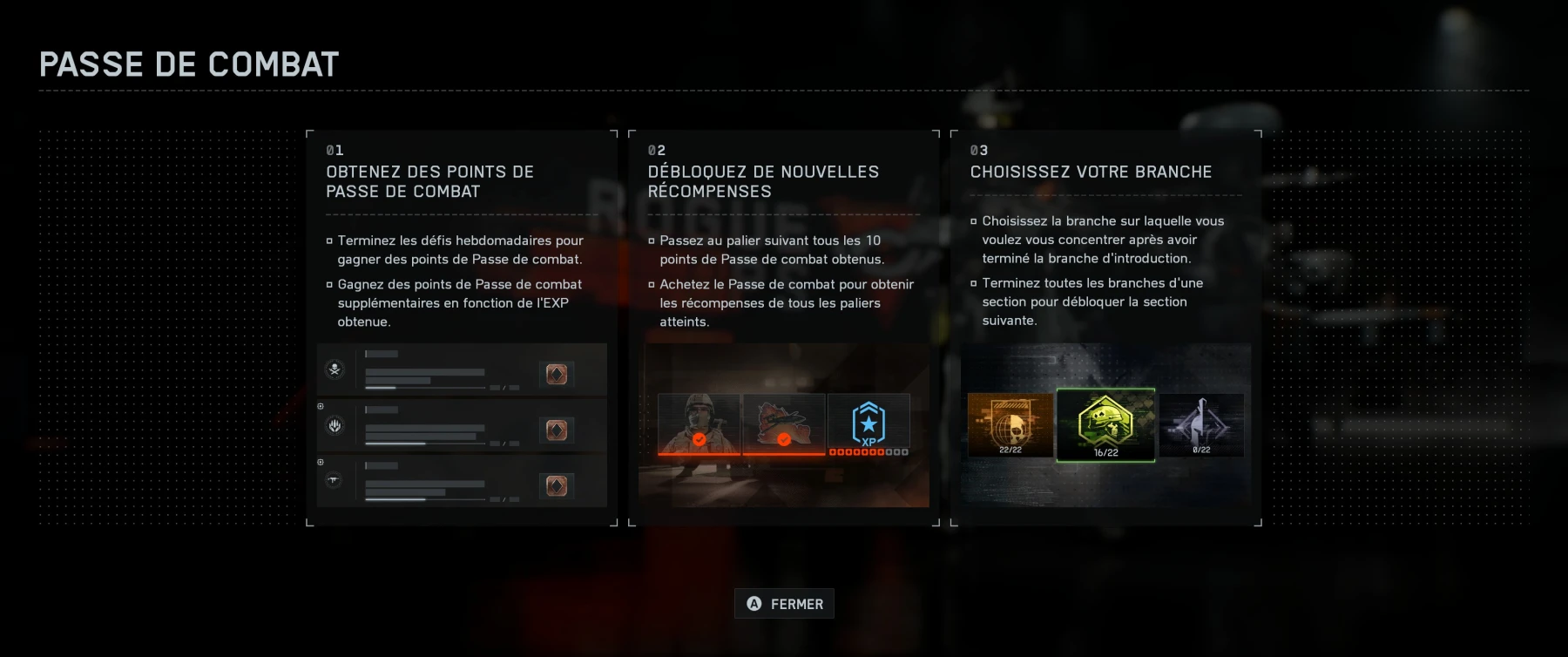 Passe de combat BF6 Passe de combat BF6