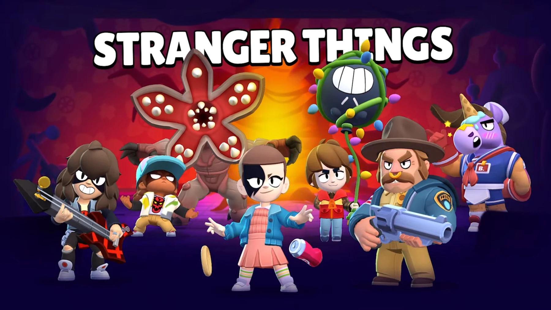 Brawl Stars Stranger Things Brawl Stars Stranger Things