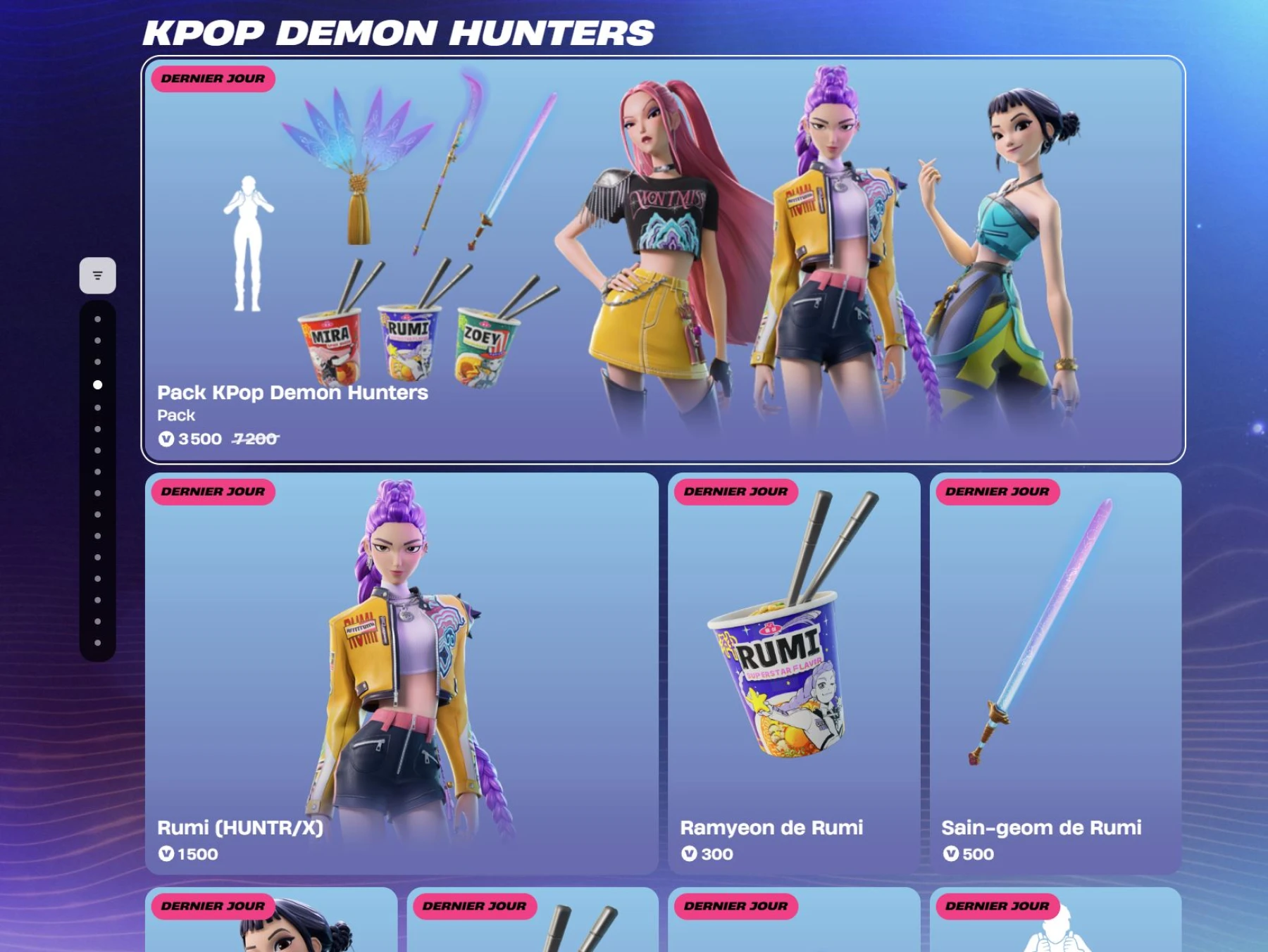 image du jeu Fortnite x KPop Demon Hunters