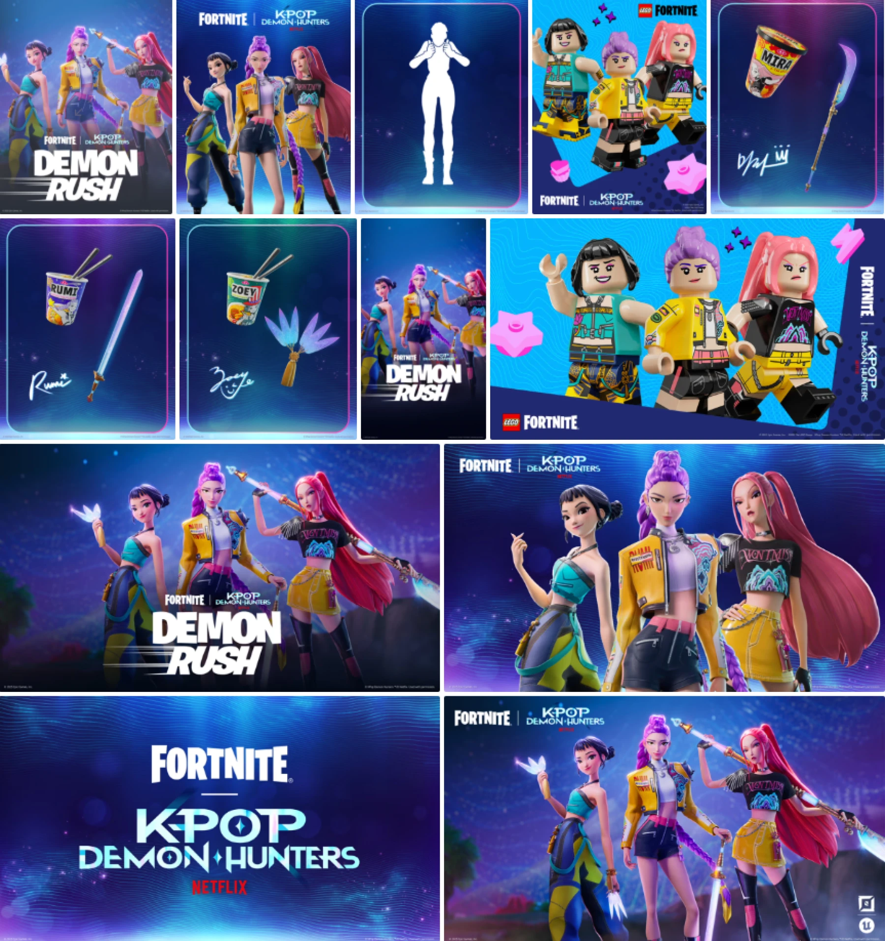 Fortnite x KPop Demon Hunters Fortnite x KPop Demon Hunters