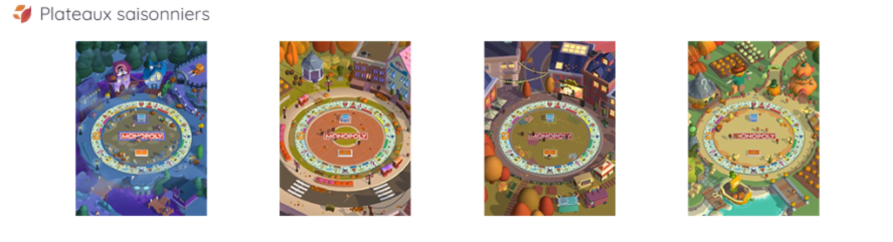 Plateaux saisonniers