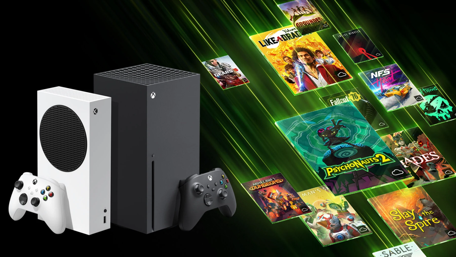 image des consoles Xbox et cloud gaming
