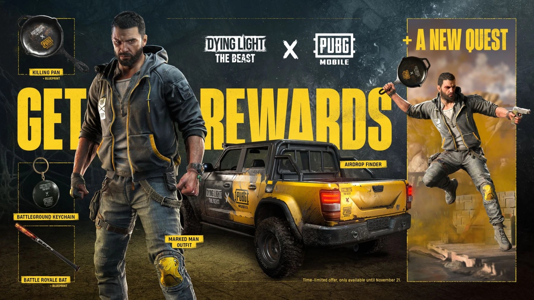 Image Dying Light: The Beast x PUBG Mobile Image Dying Light: The Beast x PUBG Mobile