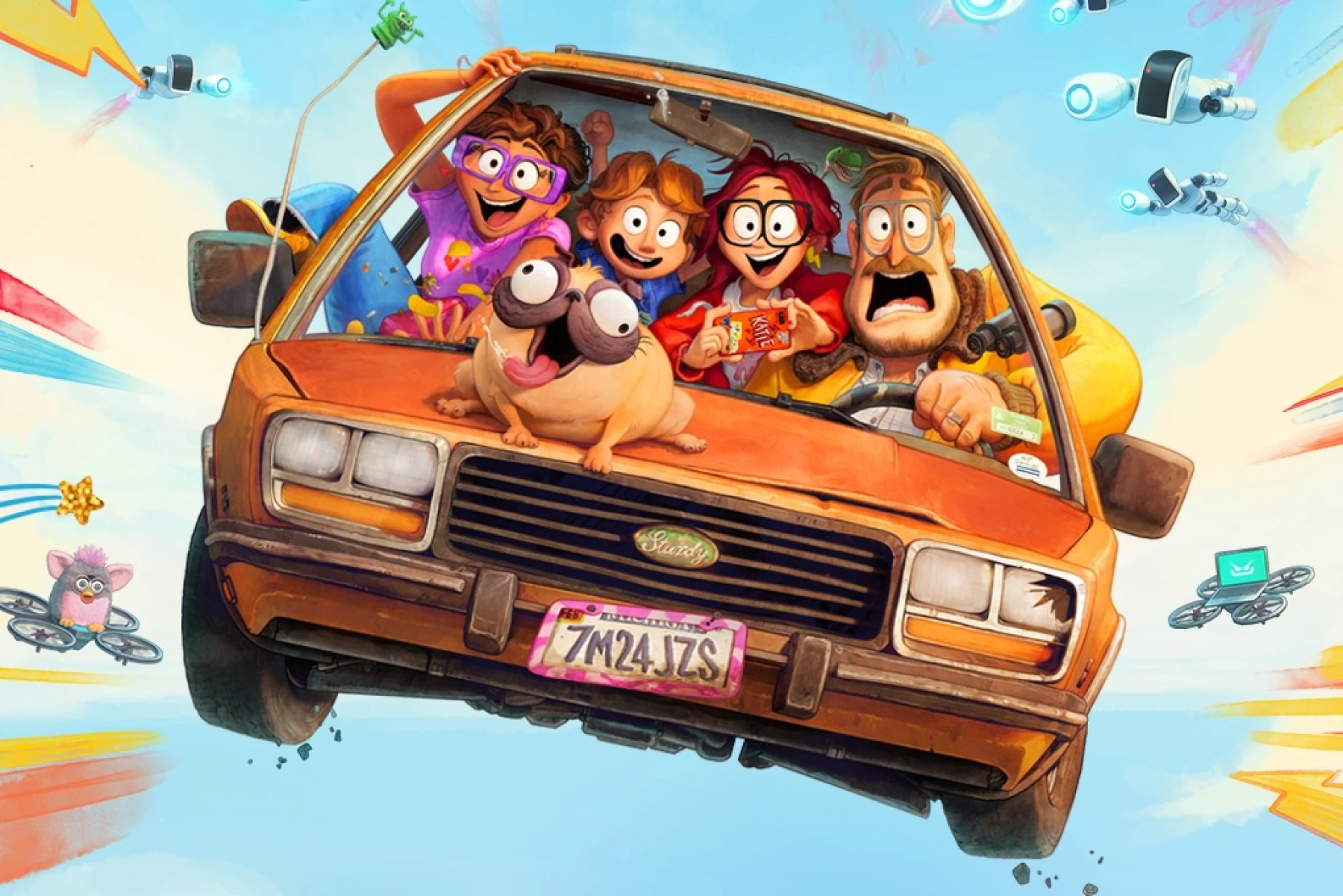 Les Mitchell contre les machines image du film Les Mitchell contre les machines