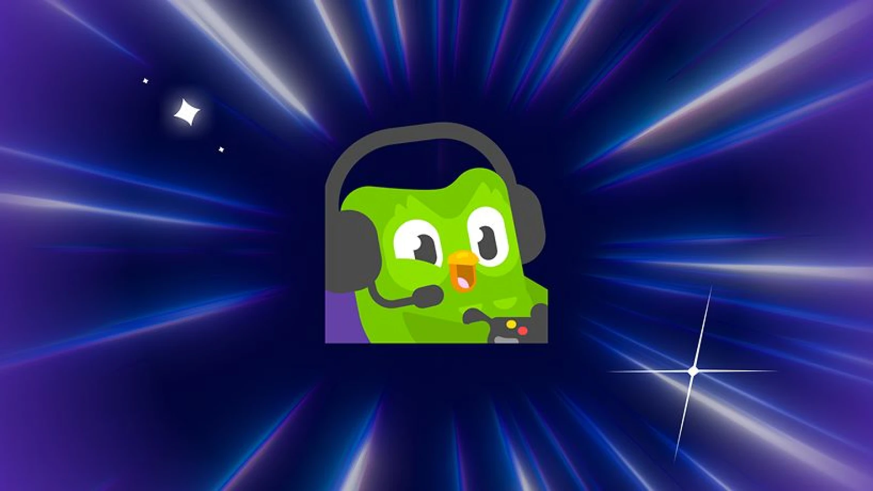 image de collaboration Twitch x Super duolingo