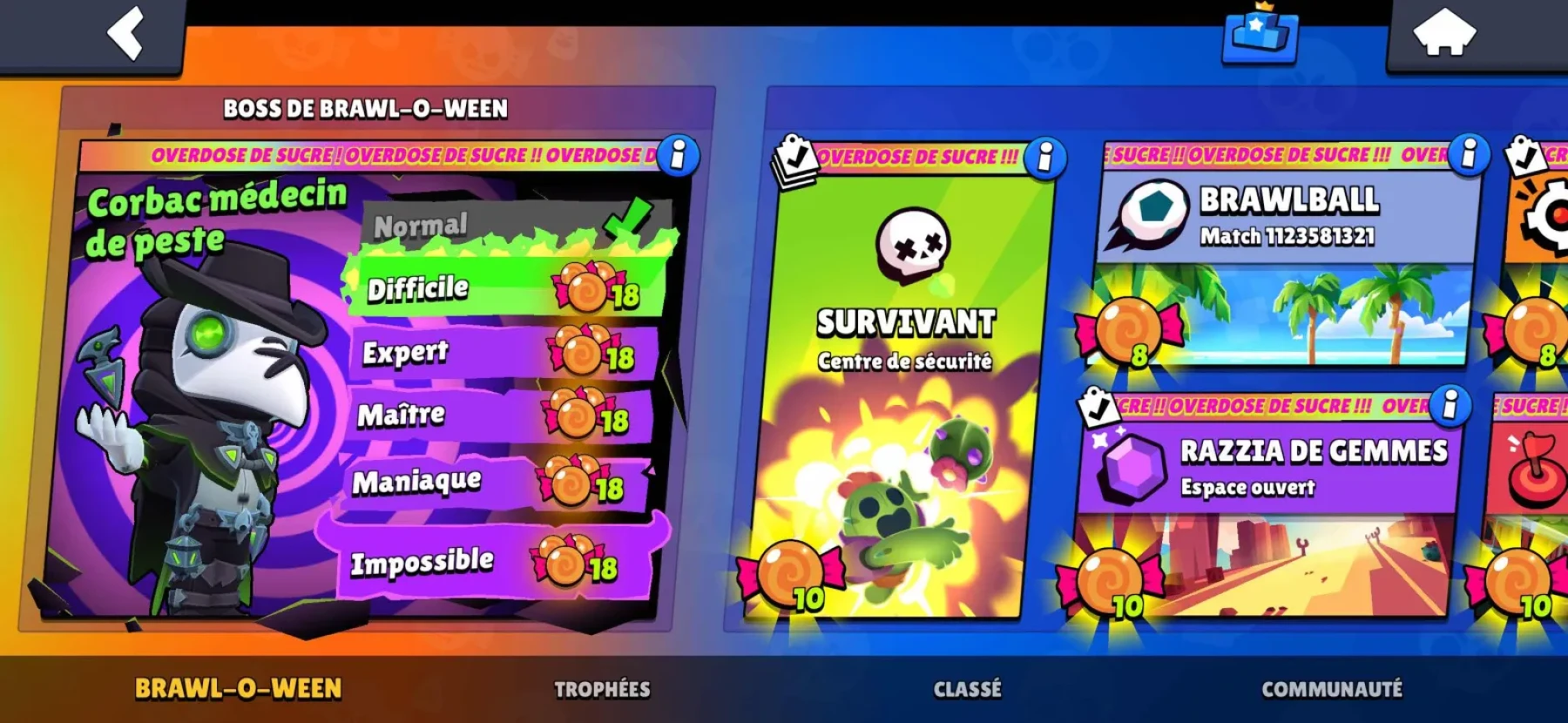 Overdose de sucre Brawl Stars