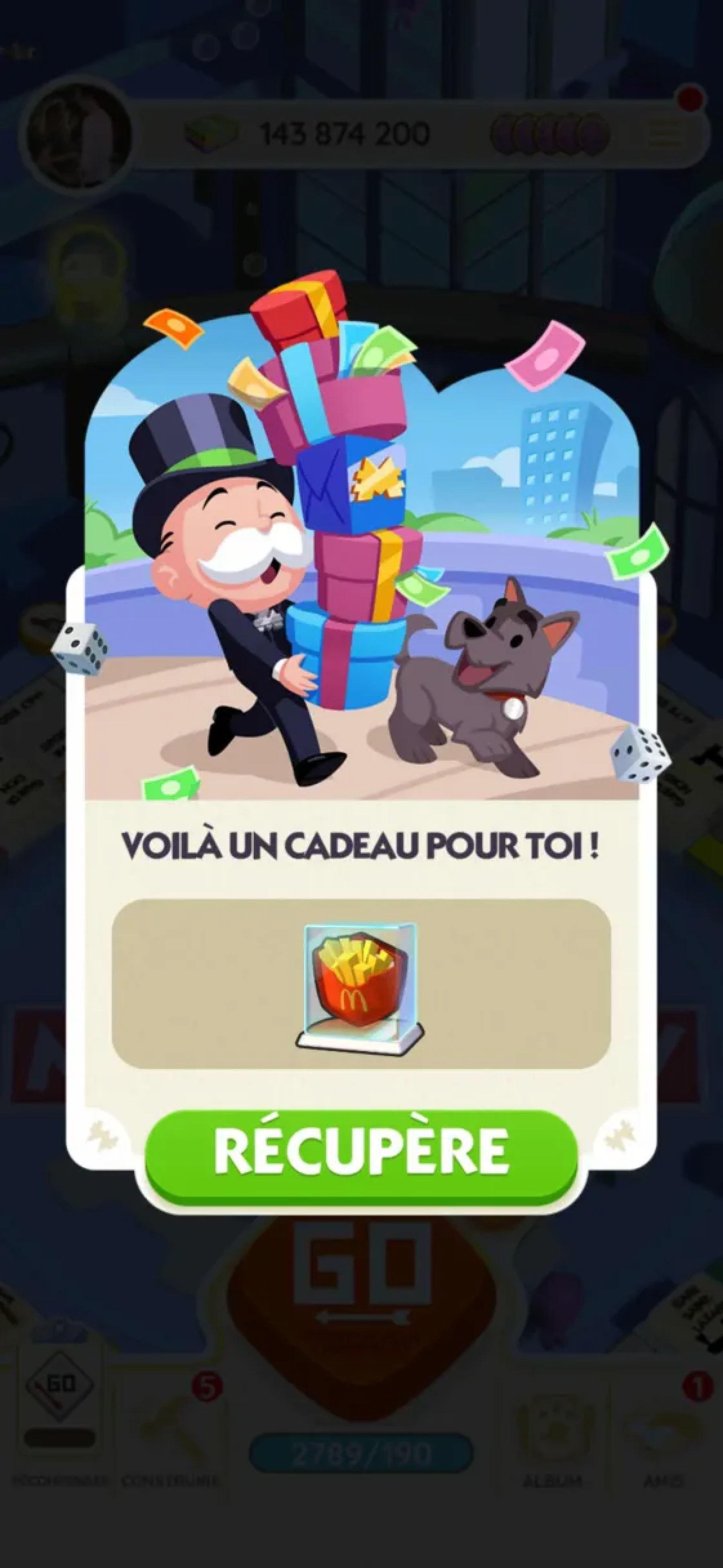 Monopoly GO Bouclier gratuit