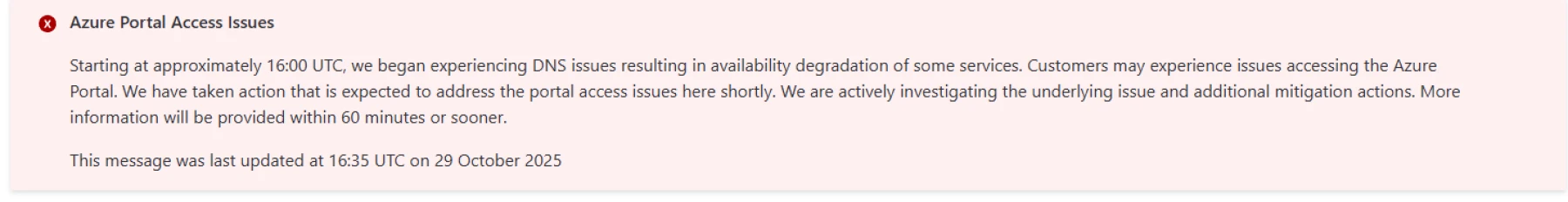 État Azure  État Azure