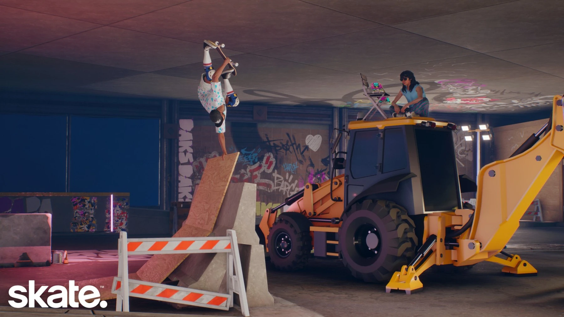 Image de la saison 2 du jeu skate. Image de la saison 2 du jeu skate.