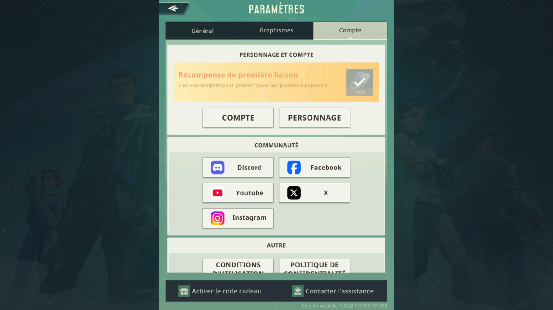Image de activer les codes sur Foundation Galactic Frontier