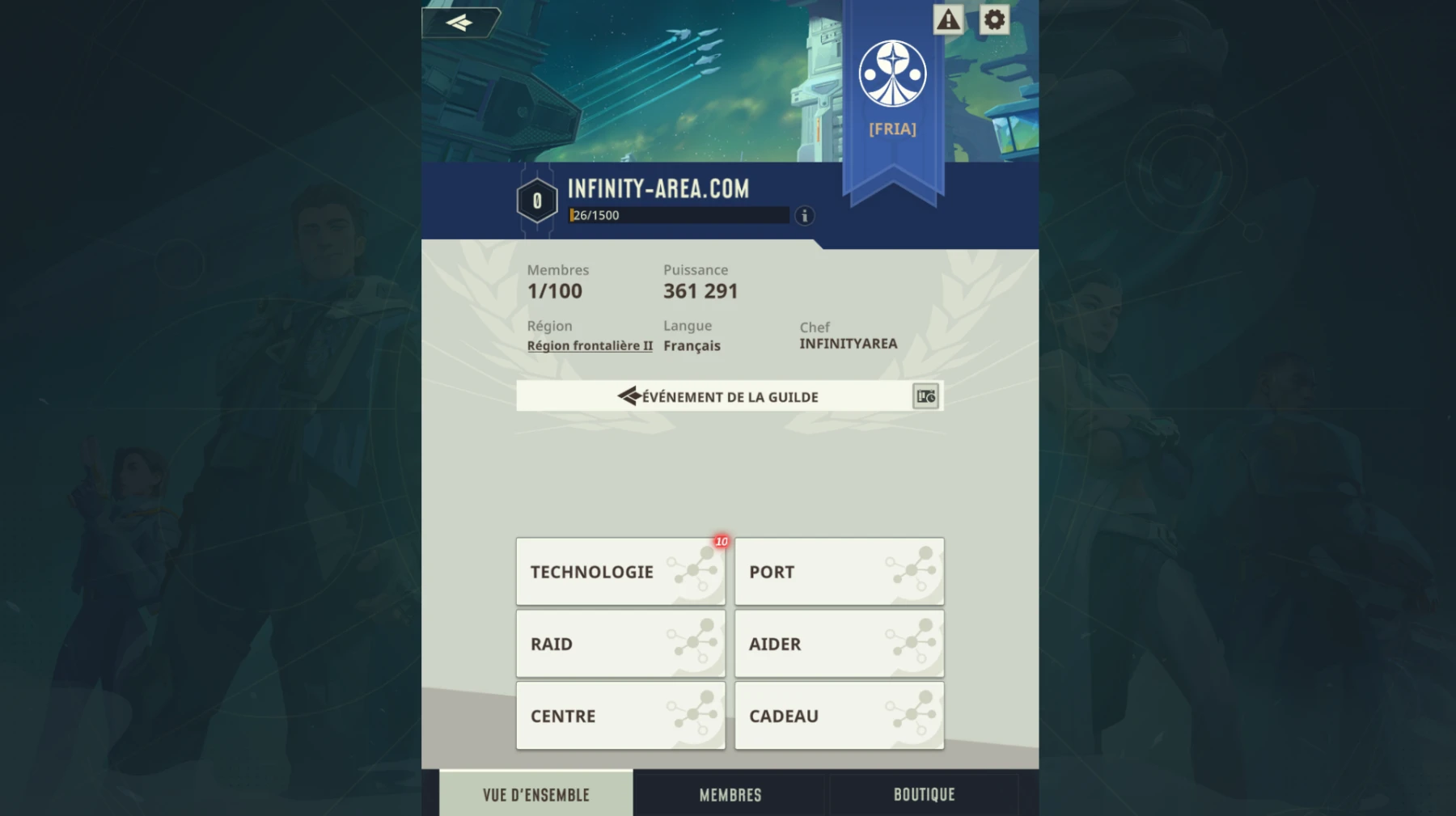 Image de activer les codes sur Foundation Galactic Frontier