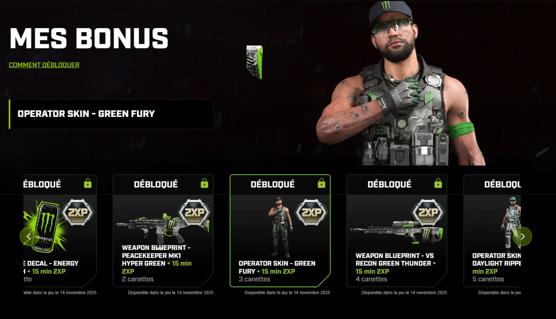 Image de Monster Energy x Call of Duty Promo Image de Monster Energy x Call of Duty Promo