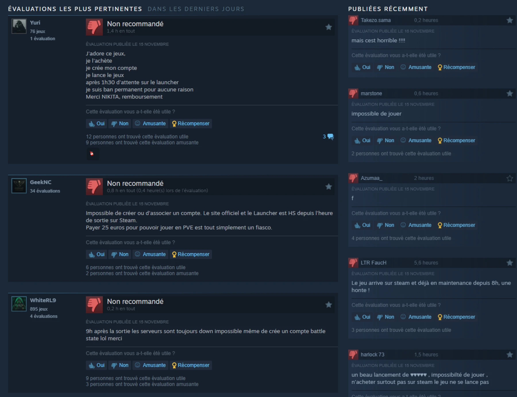 Escape from Tarkov review bombing Steam Escape from Tarkov review bombing Steam