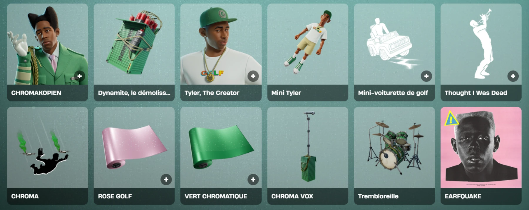 Pack de Tyler, The Creator Pack de Tyler, The Creator