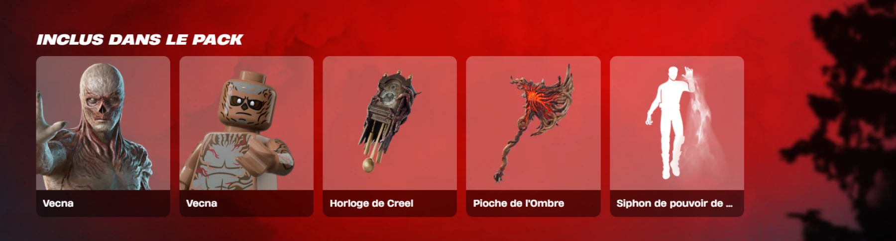 Image du Pack Vecna dans Fortnite