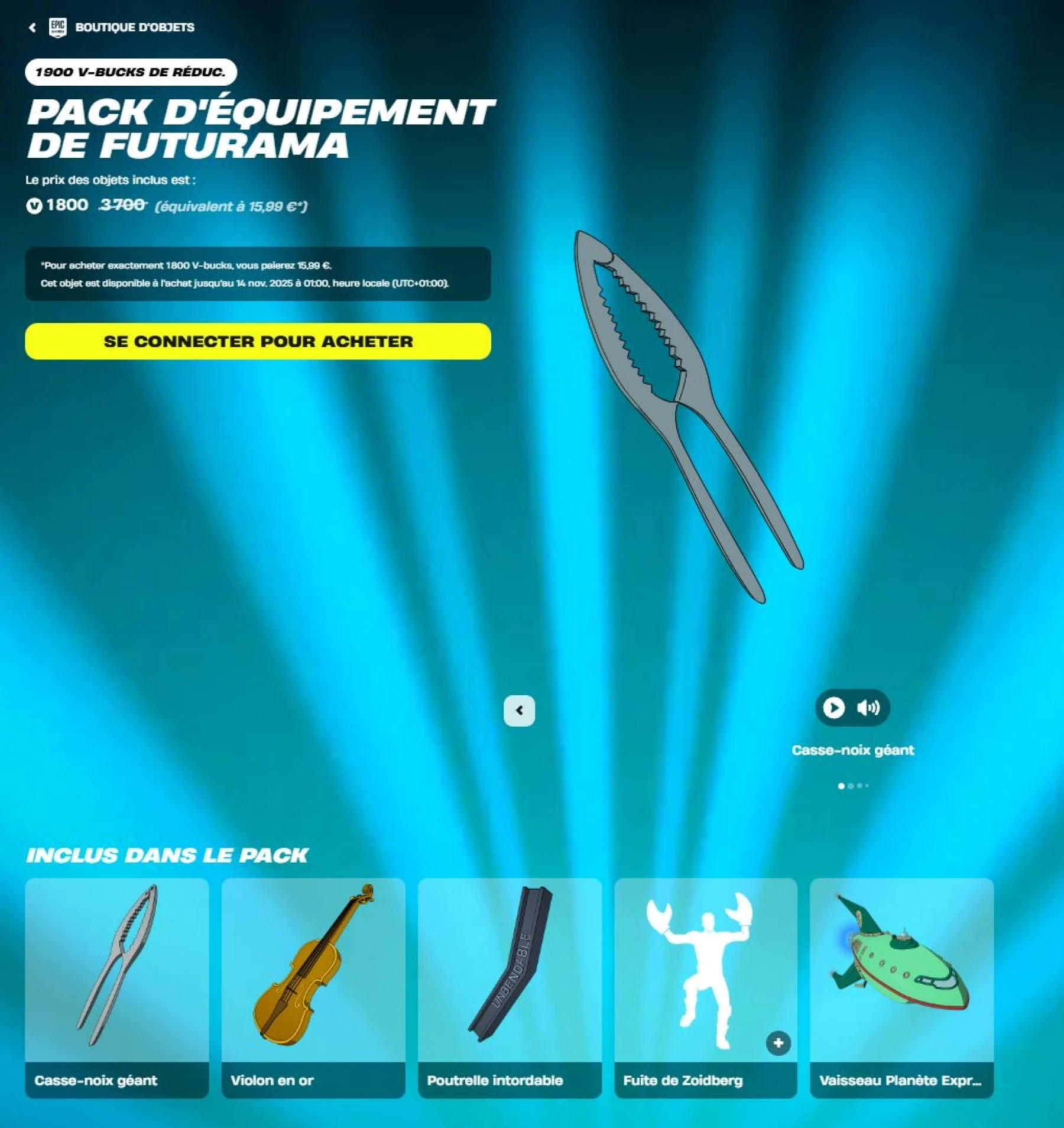 image de Fortnite x Futurama