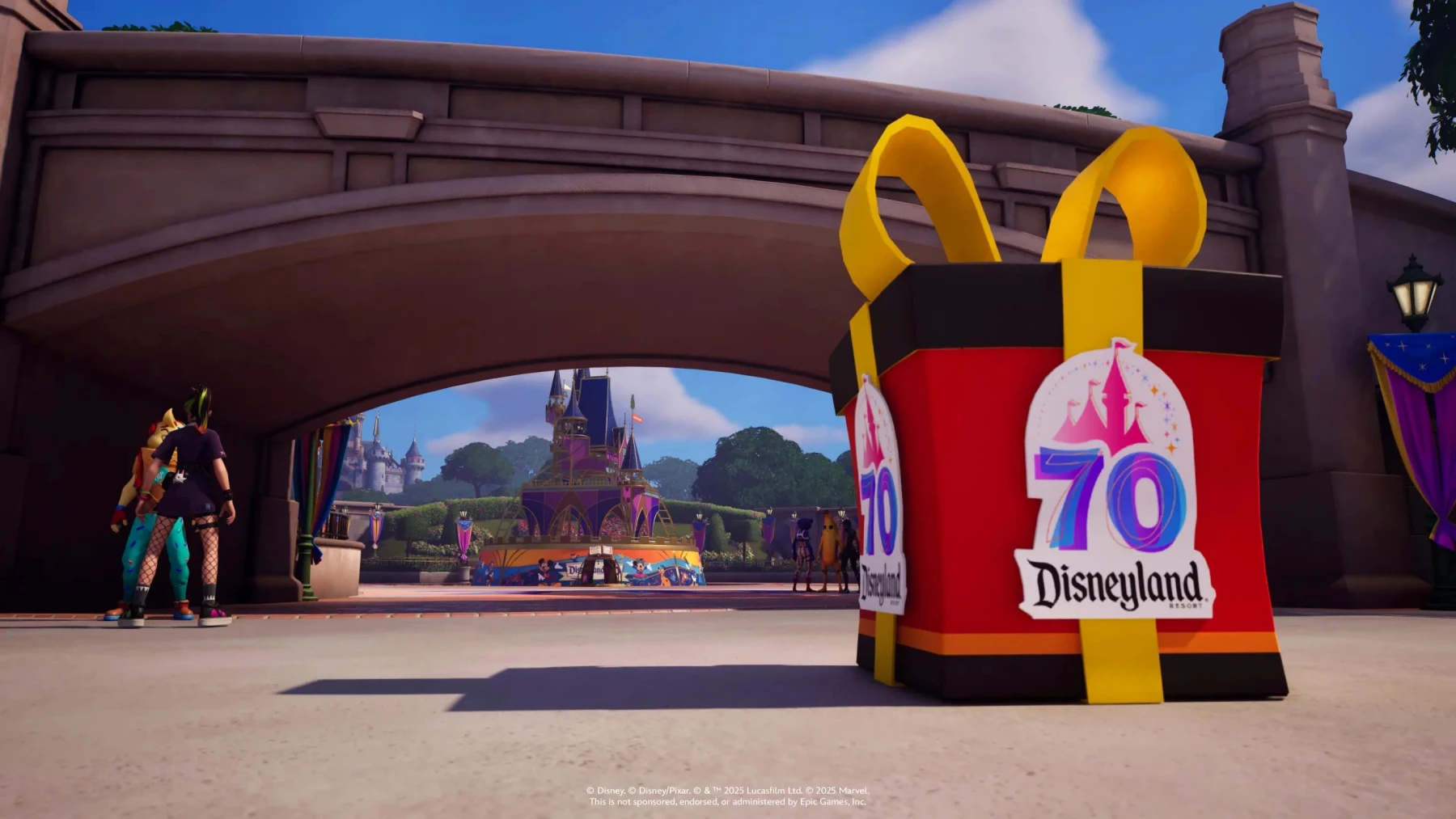 Fortnite x Disneyland Game Rush Image de Fortnite x Disneyland Game Rush