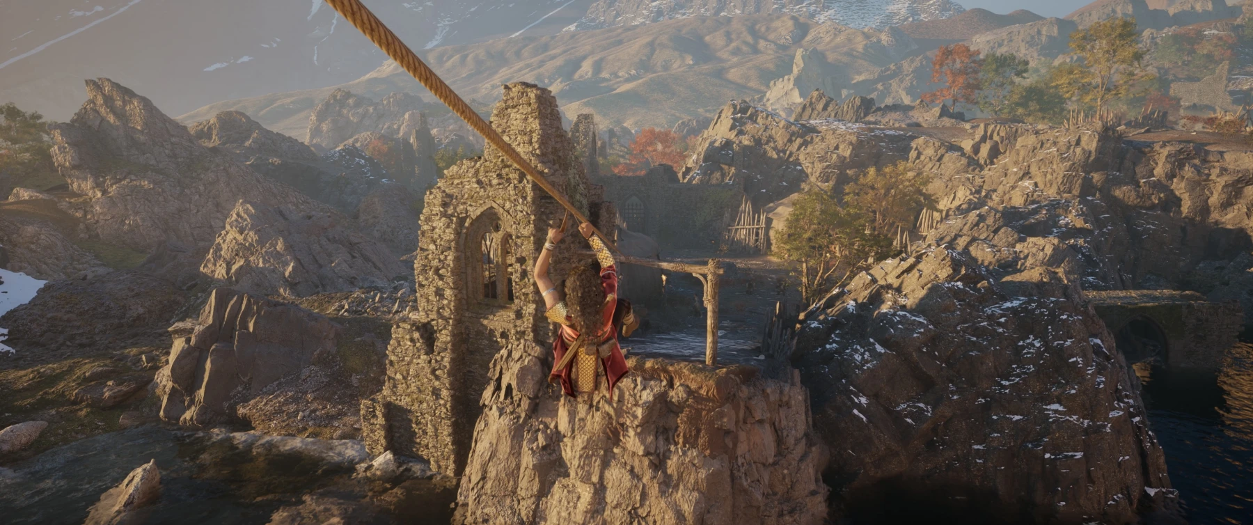 Echoes of the End - Tyrolienne