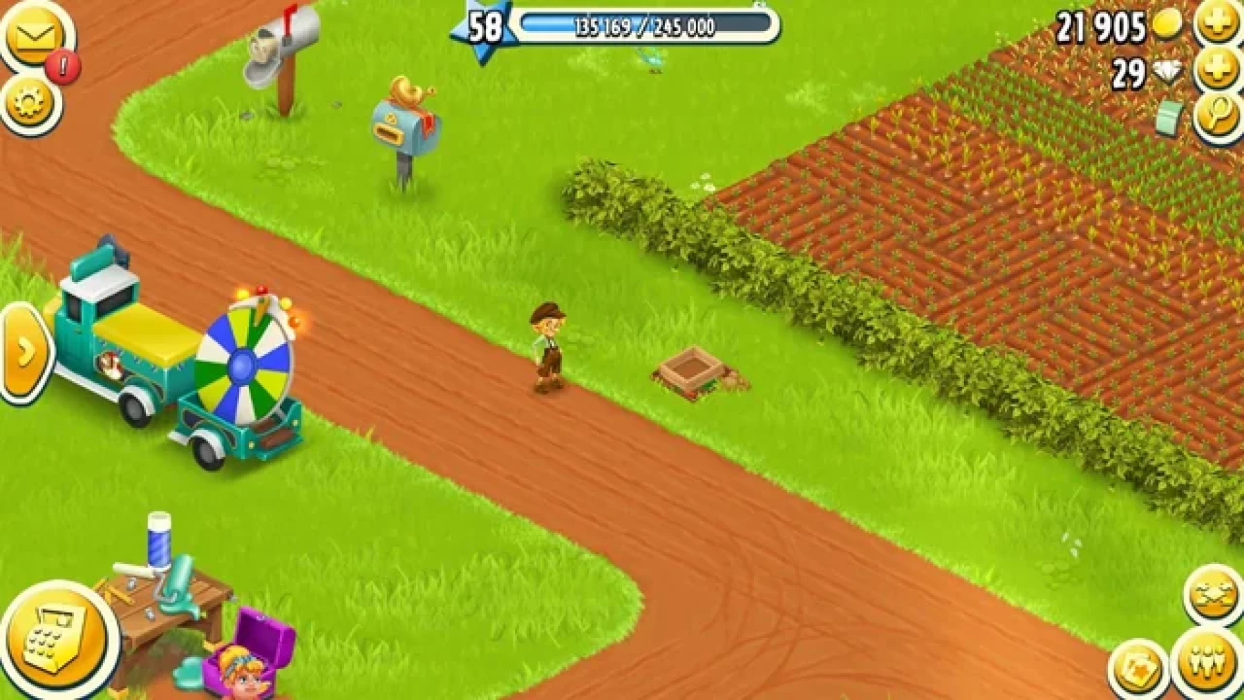 Image de Tom le messager Hay Day Image de Tom le messager Hay Day