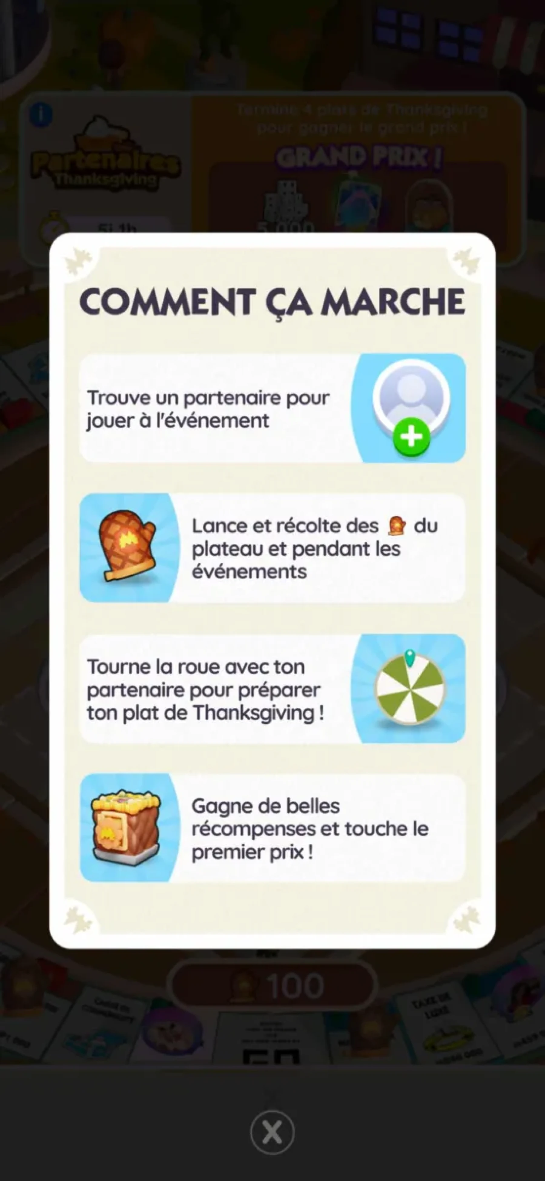 Image de l'événement tutoriel sur MONOPOLY GO Image de l'événement tutoriel sur MONOPOLY GO