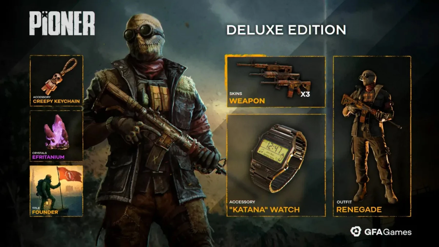 Image de la deluxe édition du jeu PIONER Image de la deluxe édition du jeu PIONER