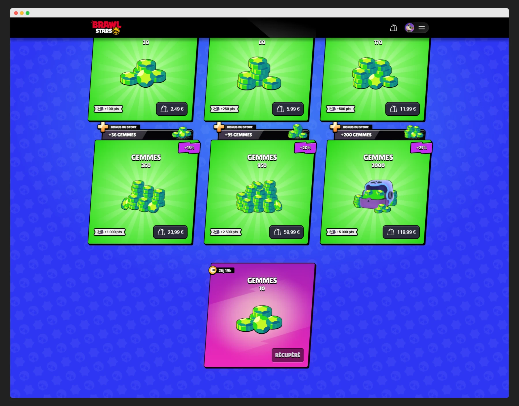 Image des gemmes gratuites Brawl Stars Image des gemmes gratuites Brawl Stars