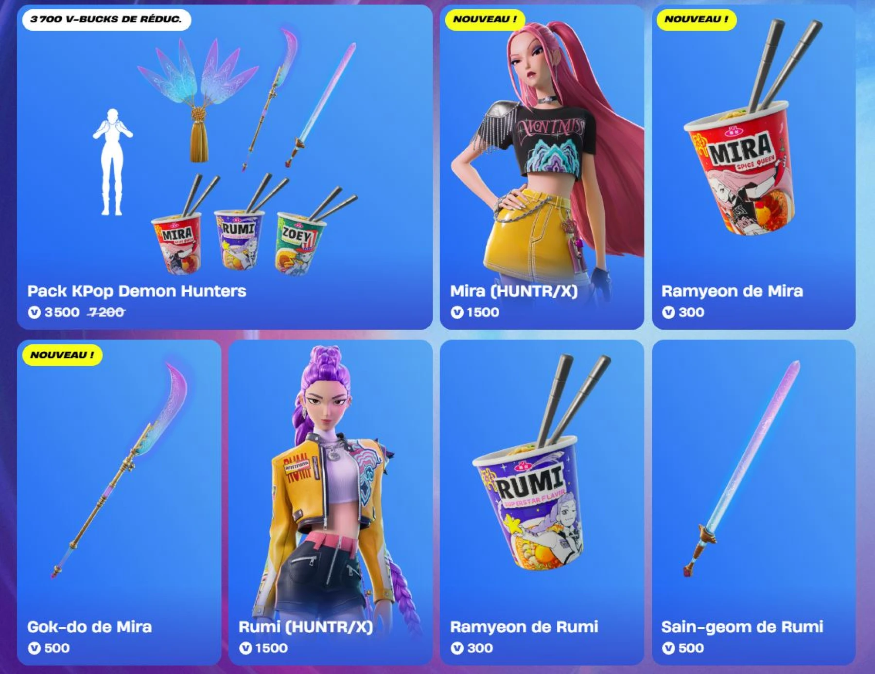 Fortnite x K-Pop Demon Hunters image du jeu Fortnite x K-Pop Demon Hunters
