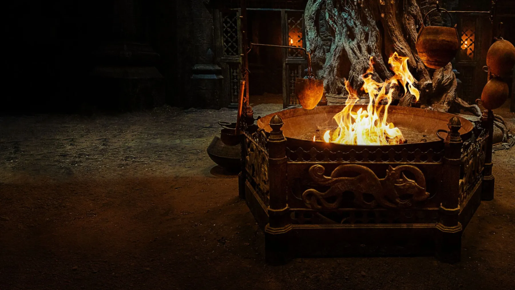 image de The Witcher - Feu de cheminée Netflix